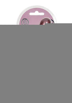 Ouch! Beaded G-Spot Silicone Dildo 8in - Metallic - Rose Gold