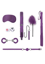 Ouch! Kits Introductory Bondage Kit #6 - Purple - 6 Piece Kit