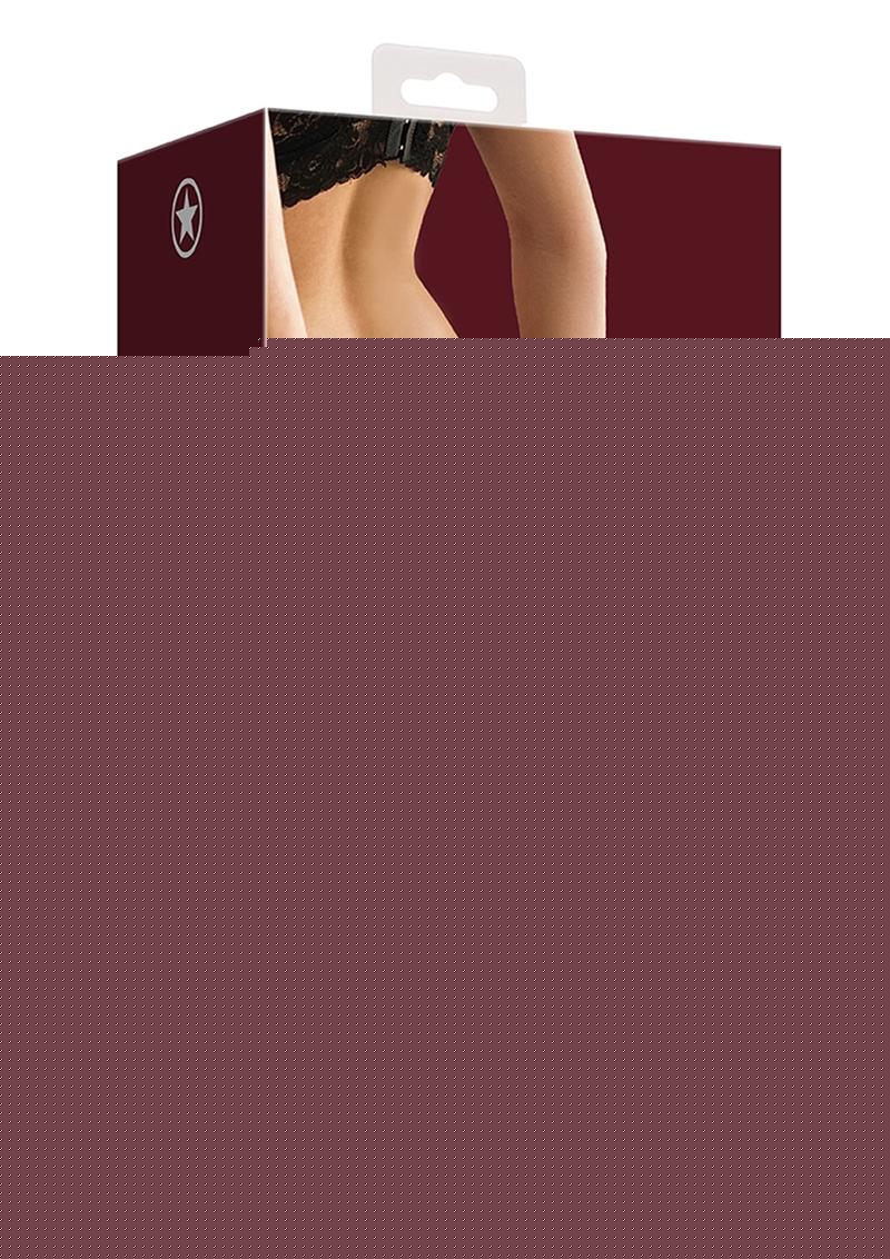 Ouch! Luxury Hogtie - Burgundy/Red