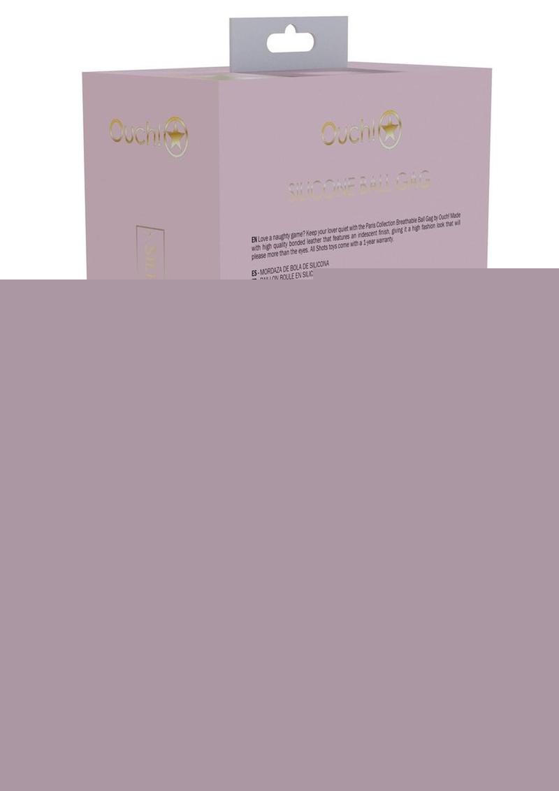 Ouch! Paris Collection Silicone Ball Gag