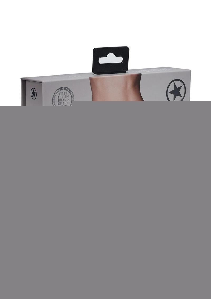 Ouch! Vibrating Strap-On Thong Rechargeable - Red - Small/XSmall