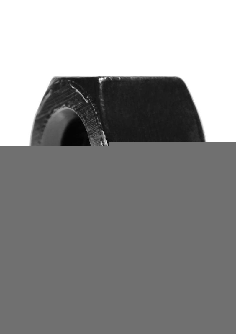 Oxballs Nutt Silicone Ball Stretcher and Cock Ring - Black - 2in