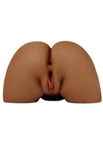 Pdx Elite Shake That Ass Vibrating Rechargeable Mega Masturbator - Caramel