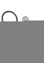 Peak Magnified Gauged Pump System - Black/Clear