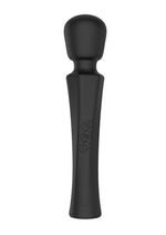 Pixey Aquamini Rechargeable Silicone Body Wand - Black Edition