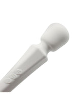Pixey Aquamini Rechargeable Silicone Body Wand - White Edition