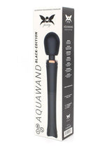 Pixey Aquawand Rechargeable Silicone Body Wand - Black Edition