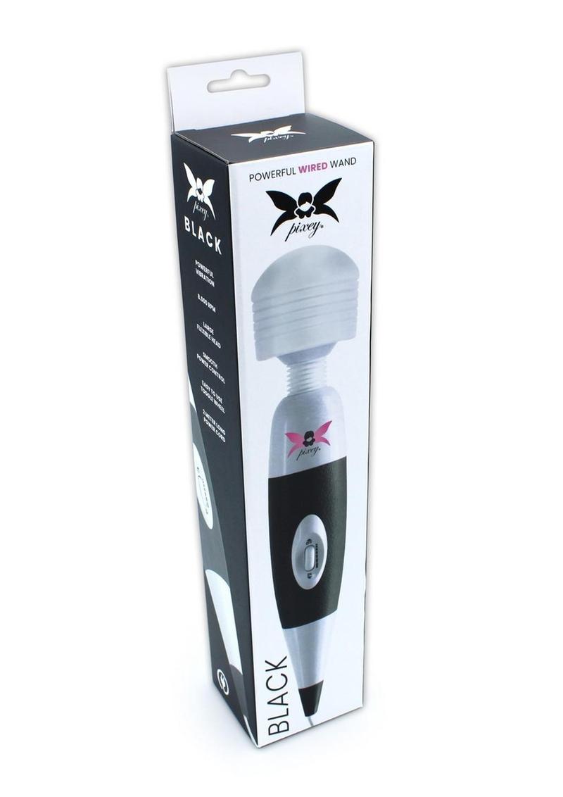 Pixey Rechargeable Wand Black Edition - Black