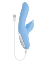 Playboy In Bloom Rechargeable Silicone Heating Dual Vibrator