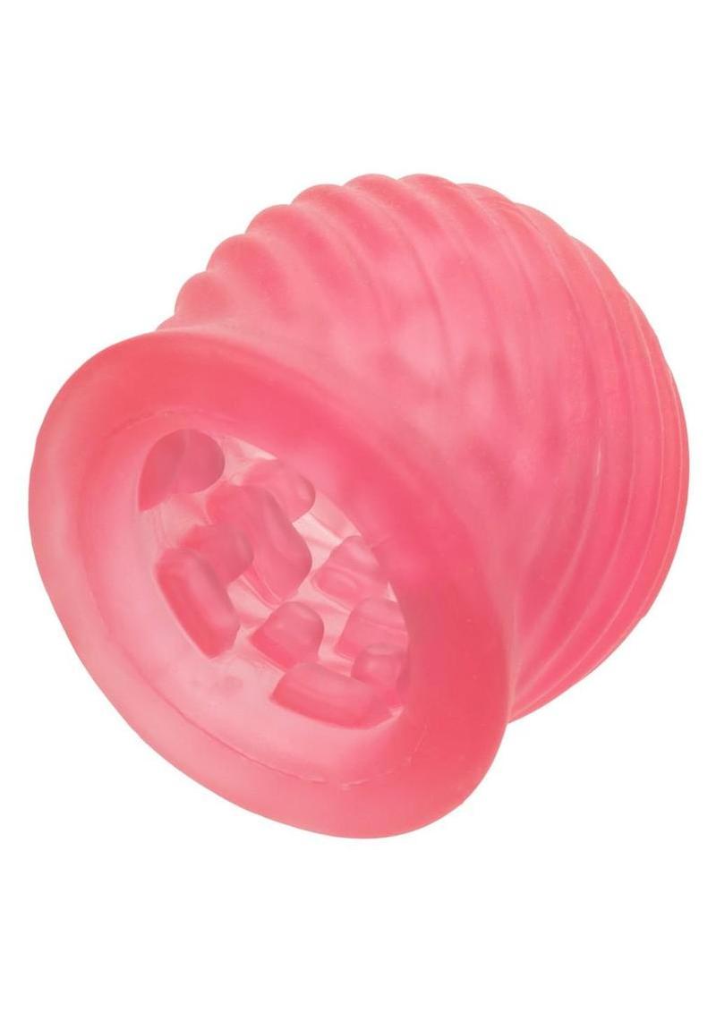 Pop Sock Tickler Reversible Textured Stroker