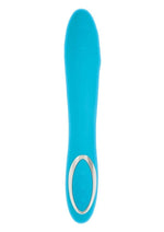 Princess Dynamic Heat Rechargeable Silicone Vibrator with Clitoral Stimulator
