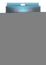 Prostatic Play Curved Rotating Silicone Prostate Plug with Remote - Black