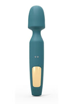 R-Evolution Rechargeable Silicone Rabbit Vibrator - Teal Me - Teal