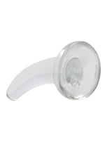 Realrock Crystal Clear Non Realistic Dildo with Suction Cup