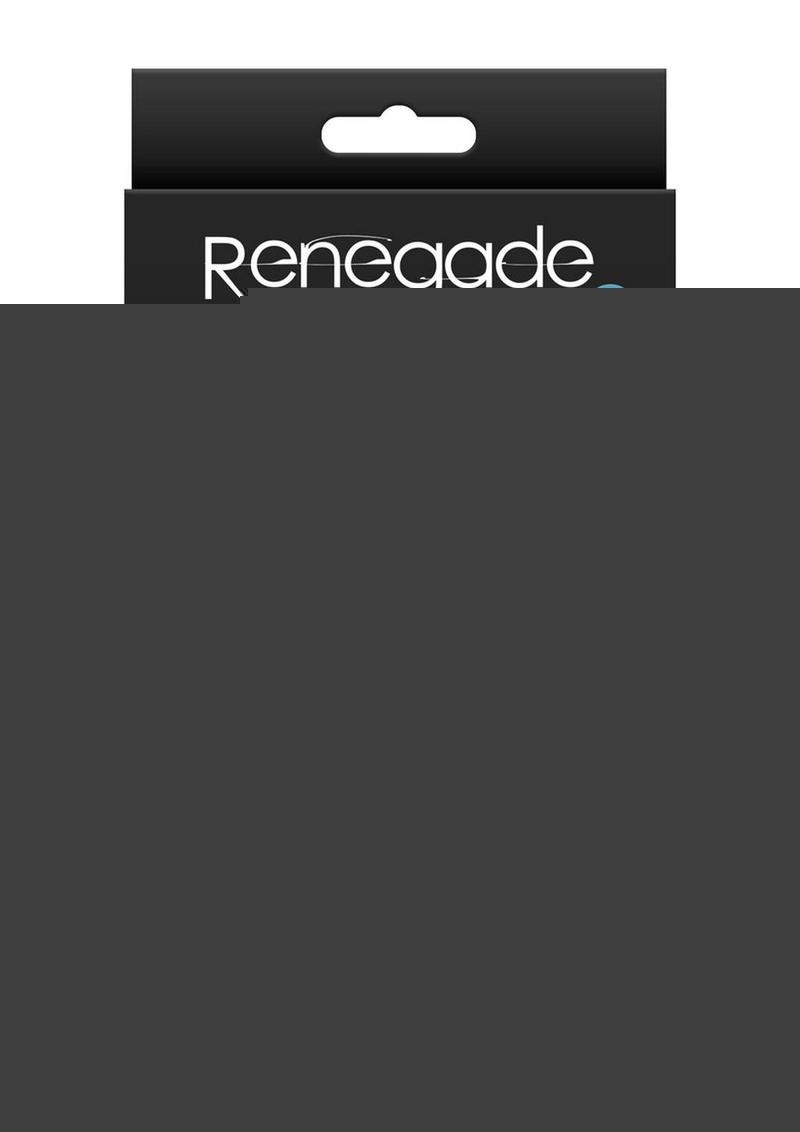Renegade Alpine 2.0 Rechargeable Silicone Remote Anal Plug - Black