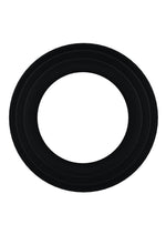 Rock Solid Tri-Pack Silicone Gasket Cock Ring - Black