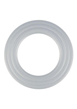 Rock Solid Tri-Pack Silicone Gasket Cock Ring - White