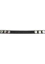 Rouge Leather Adjustable Cock Strap - Black
