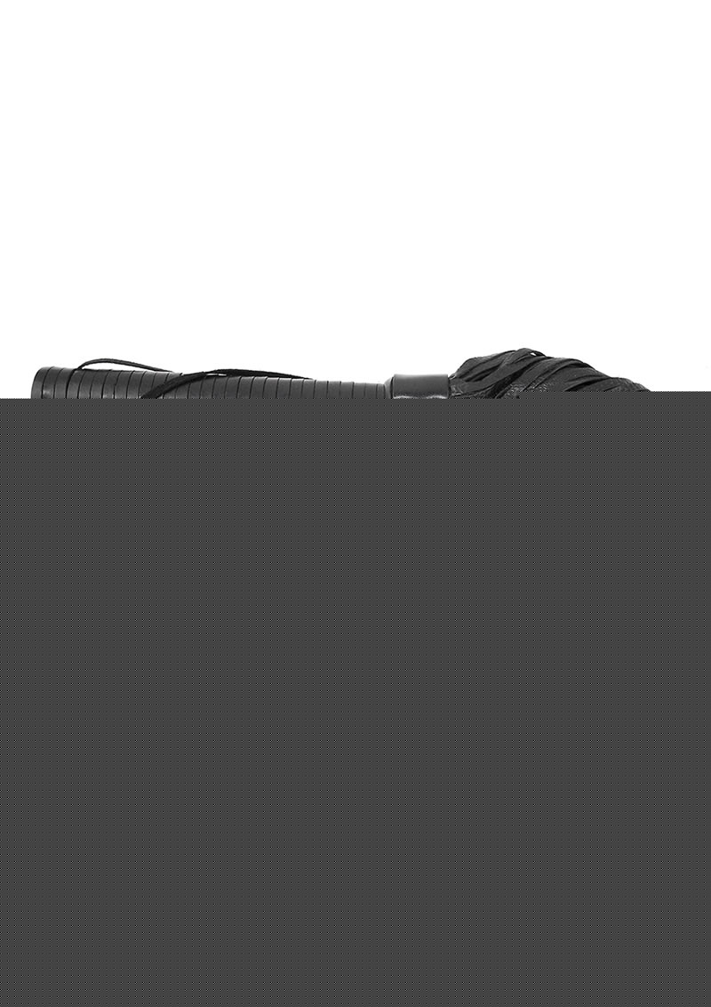 Rouge Leather Flogger - Black