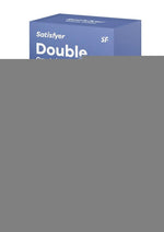 Satisfyer Double Crystal Glass Dildo - Blue/Light Blue