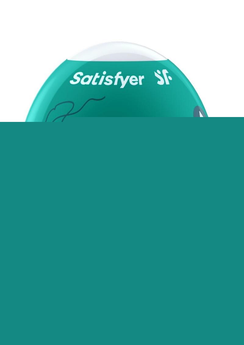 Satisfyer Masturbator Egg 3 Pack Set (Naughty - Green