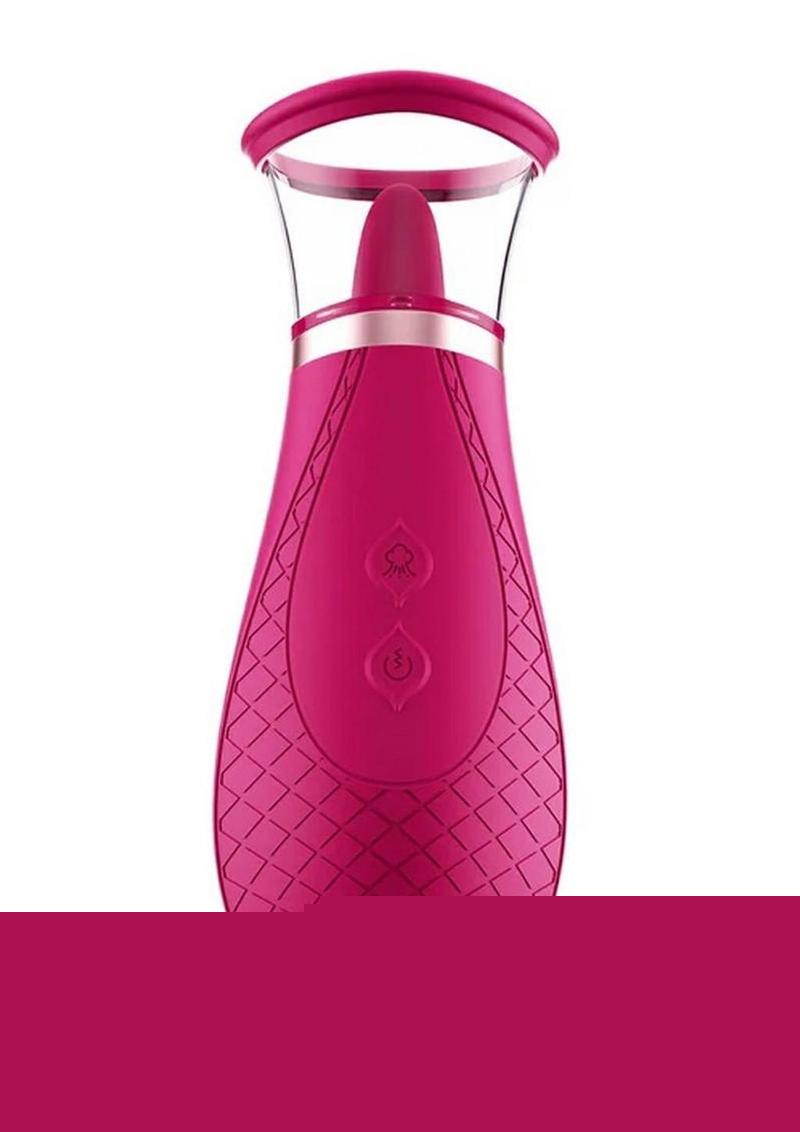 Scioness Sucking and Licking Clitoral Stimulator - Purple