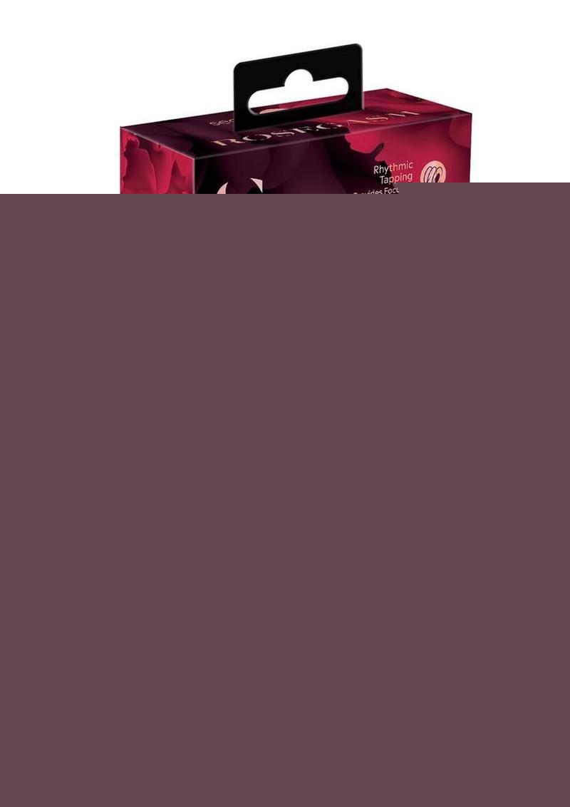 Secret Kisses Rosegasm Quake Rechargeable Silicone Dual Vibe - Red