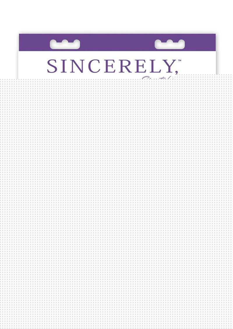 Sincerely Lace Strap-On Harness - Black