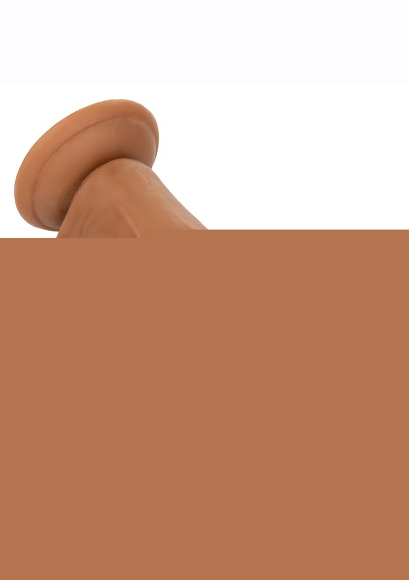 Size Queen Dildo - Chocolate - 6in