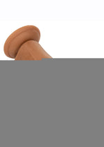 Size Queen Dildo - Chocolate - 6in