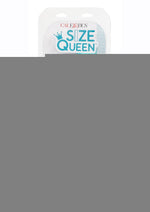 Size Queen Dildo with Balls - Blue - 12in