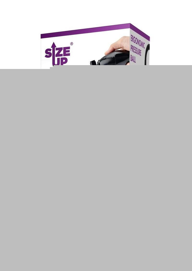Size Up Classic Vibrating Pussy Pump - Black/Clear