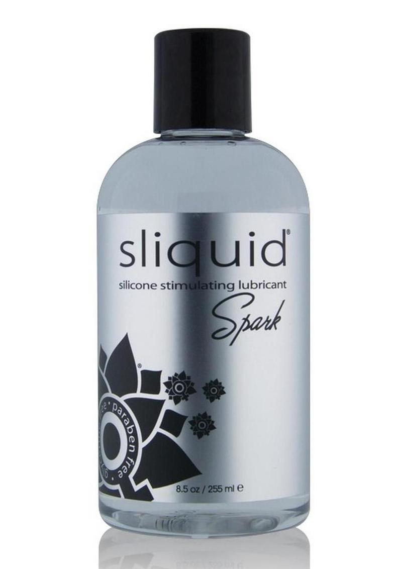 Sliquid Naturals Spark Booty Buzz Silicone Stimulating Lubricant - 8.5oz