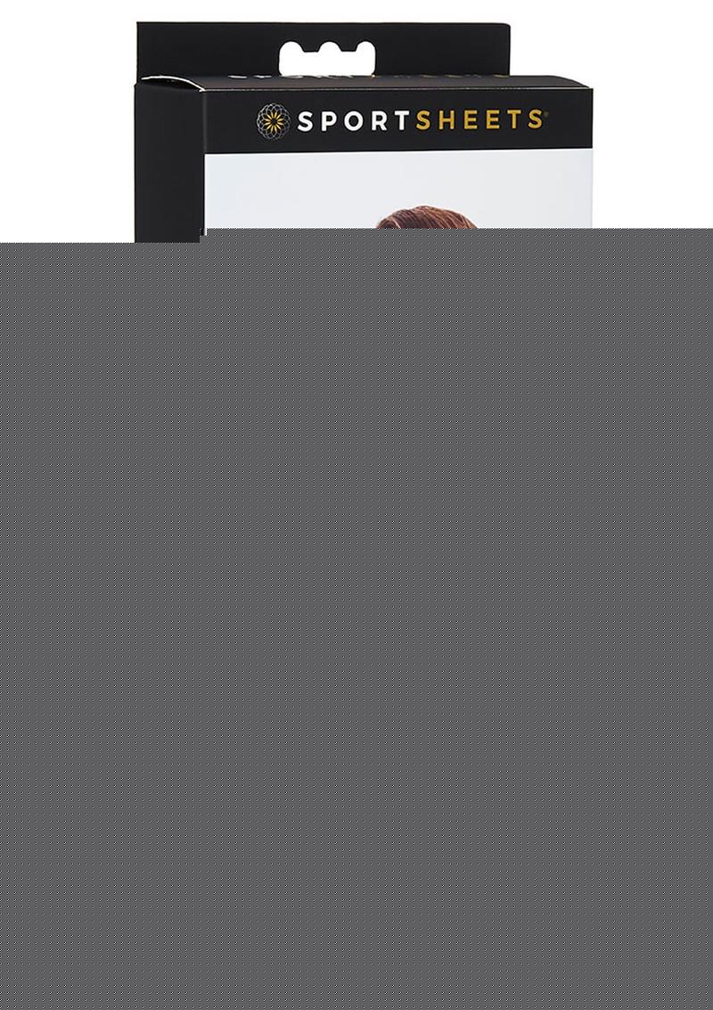 Sportsheets Thigh and Wrist Cuff - Black - Set