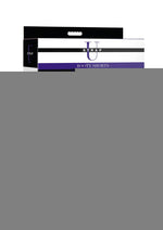 Strap U Booty Shorts Strap-On Harness with Dildo - Blue/Vanilla - Medium - 6in