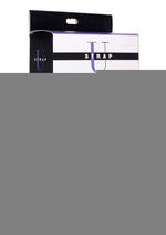 Strap U Double Take Double Penetration Rechargeable Silicone Vibrating Strap-On Harness - Black