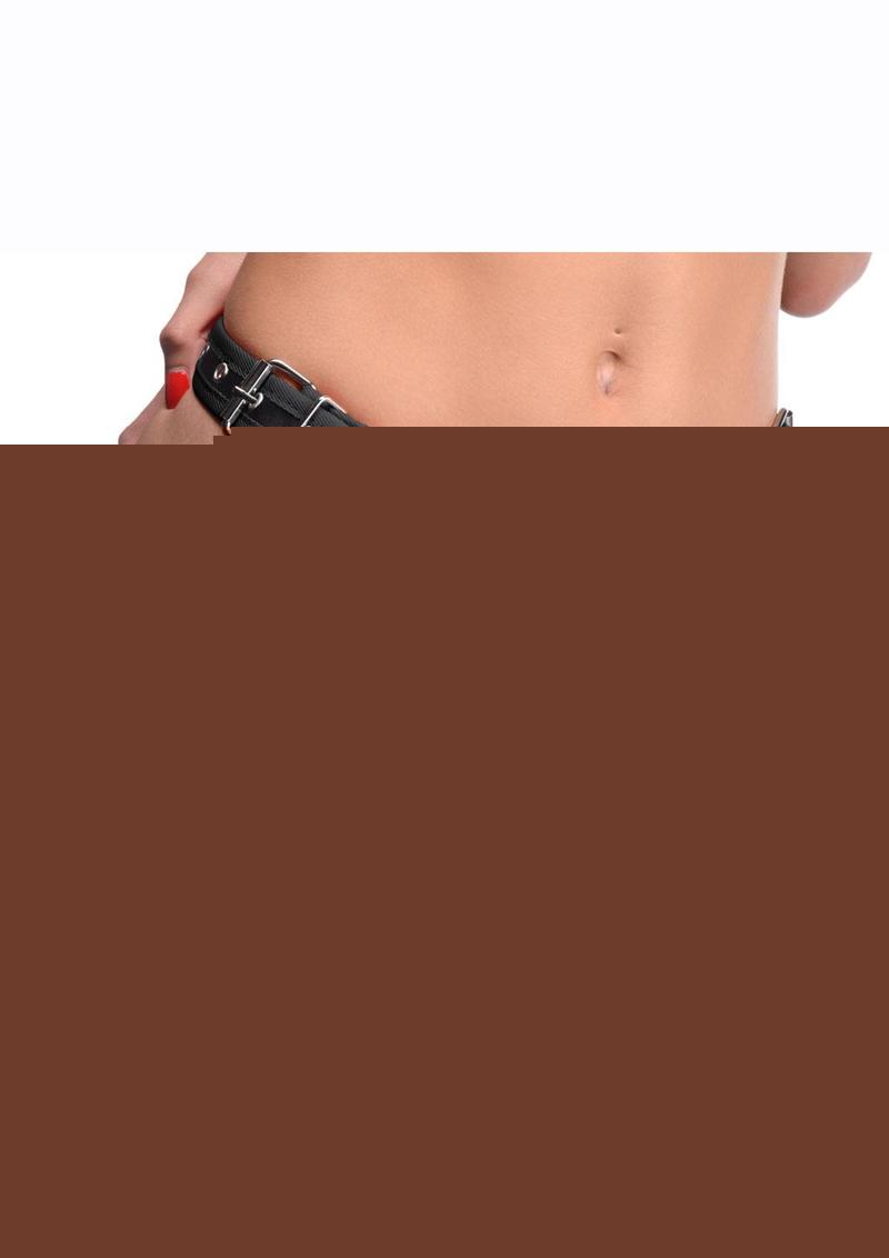 Strict Double Penetration Strap-On Harness with Silicone Dildos