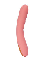 Svakom Ava Neo Rechargeable Silicone Vibrator with Remote - Peach/Pink