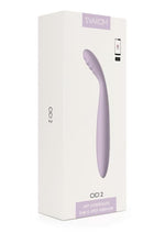 Svakom Cici 2 Rechargeable Silicone App Controlled G-Spot Vibrator - Lavender/Purple