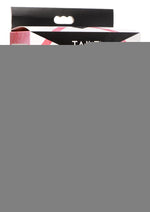 Tailz Snap-On 10x Rechargeable Silicone Anal Plug with Remote Control - Black/Pink - Large