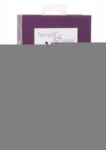 Tempt and Tease Sass Rechargeable Silicone Vibrator with Clitoral Stimulator - Purple