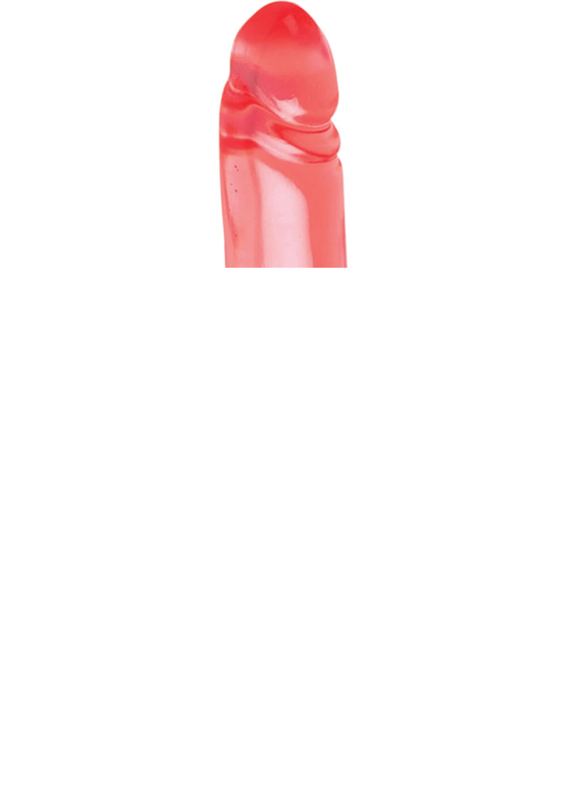 Translucence Smooth Double Dildo - Pink - 12in