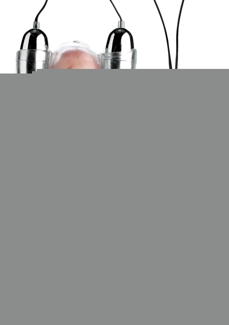Trinity Men Vibrating Head Teaser - Clear