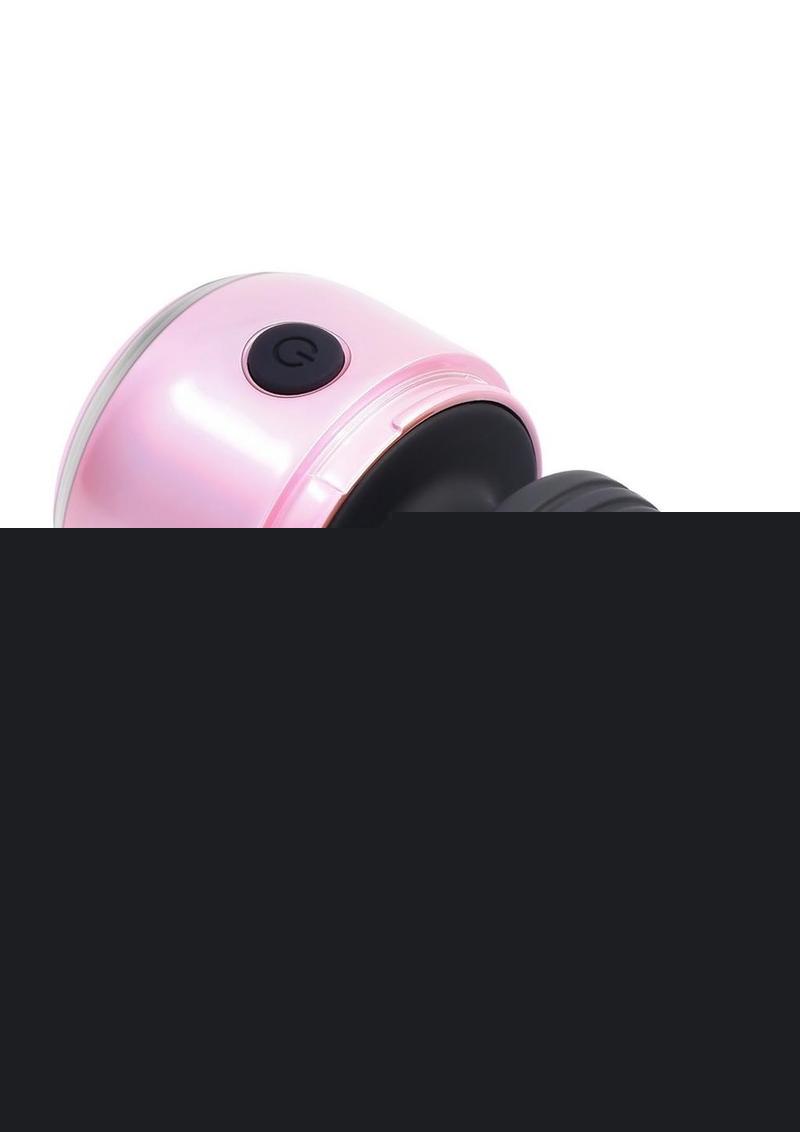 Vacation Vibes Vibrating Rechargeable Silicone Discreet Vibrator - Black/Pink