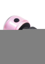 Vacation Vibes Vibrating Rechargeable Silicone Discreet Vibrator - Black/Pink