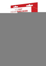 WhipSmart Heartbreaker Buckle Cuff - Black/Red