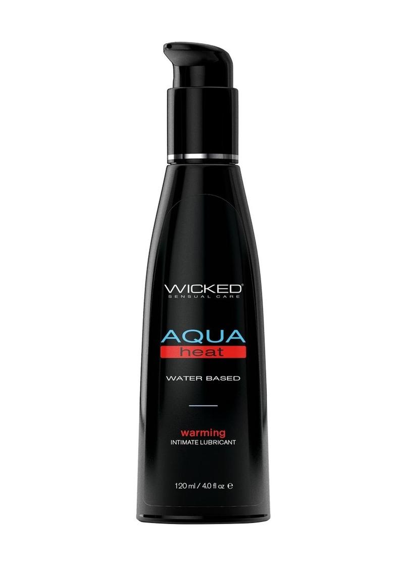 Wicked Aqua Heat Water Based Warming Lubricant - 4oz