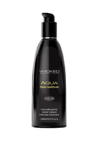 Wicked Aqua Water Based Sensitive Hypoallergenic Lubricant - 8oz