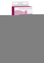 Wow! Vibe Triple Ecstacy Thruster Silicone Rabbit Vibrator - Pink